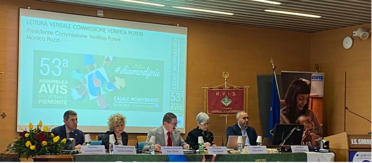 Assemblea di Avis Regionale Piemonte